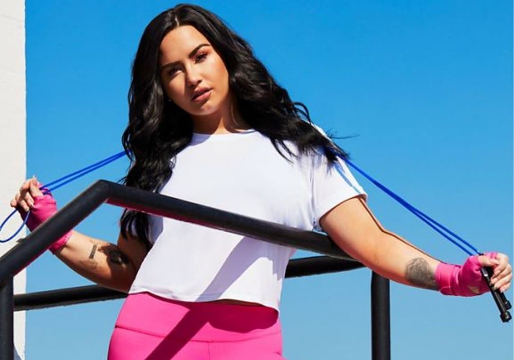 Demi Lovato Launches New Fabletics Line & Part Of The Proceeds Will Benefit Coronavirus Victims