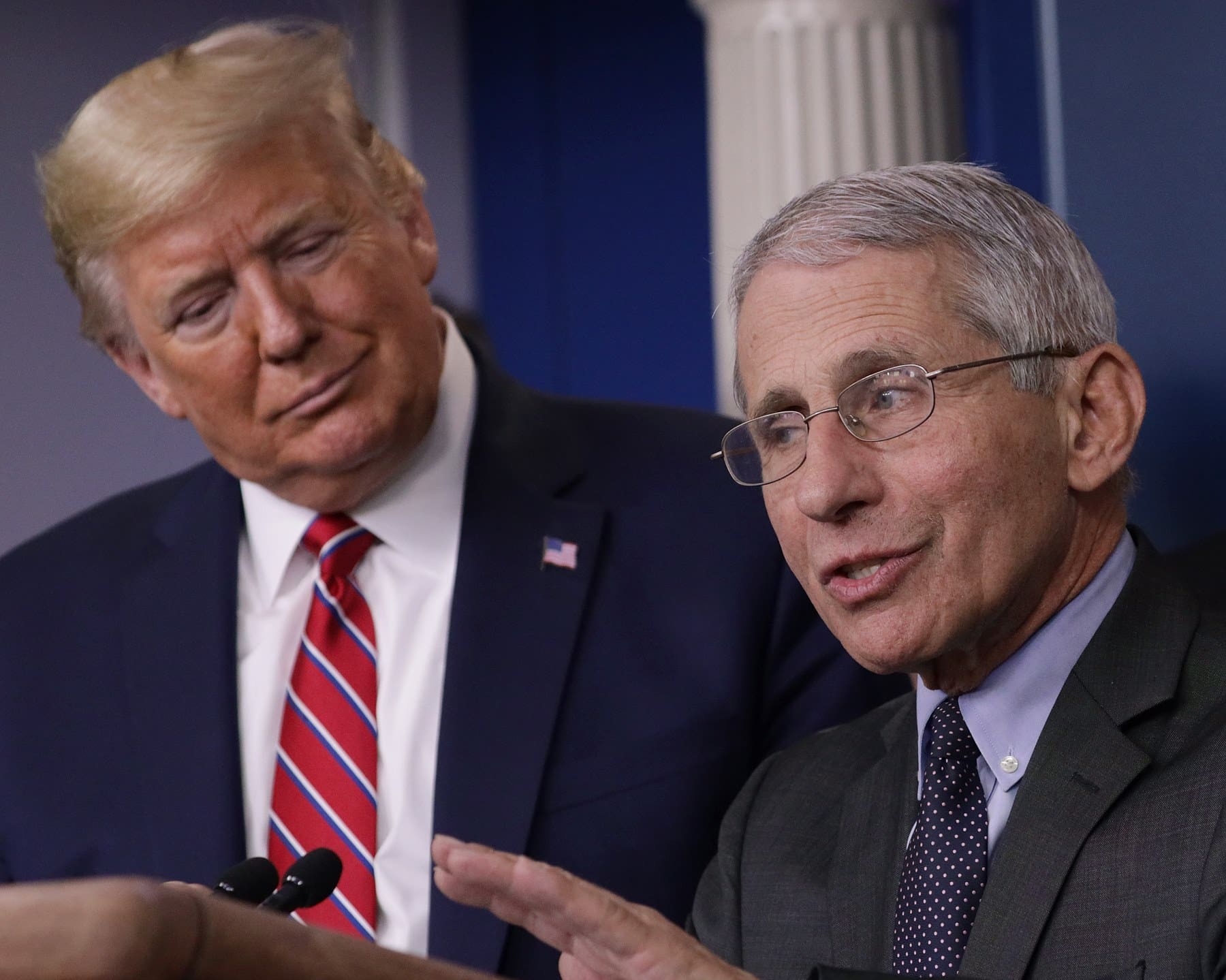 Donald Trump Anthony Fauci Fired Rumors