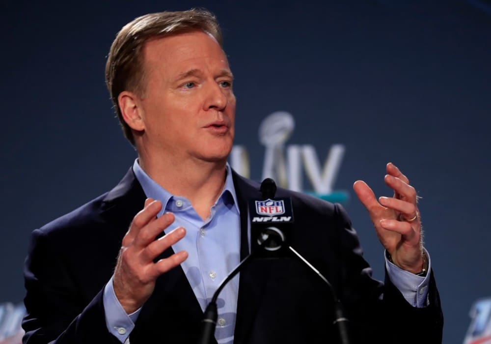 NFL Commissioner Roger Goodell Surprisingly Agrees To Join Denver Broncos Draftee Jerry Jeudy In TikTok Video