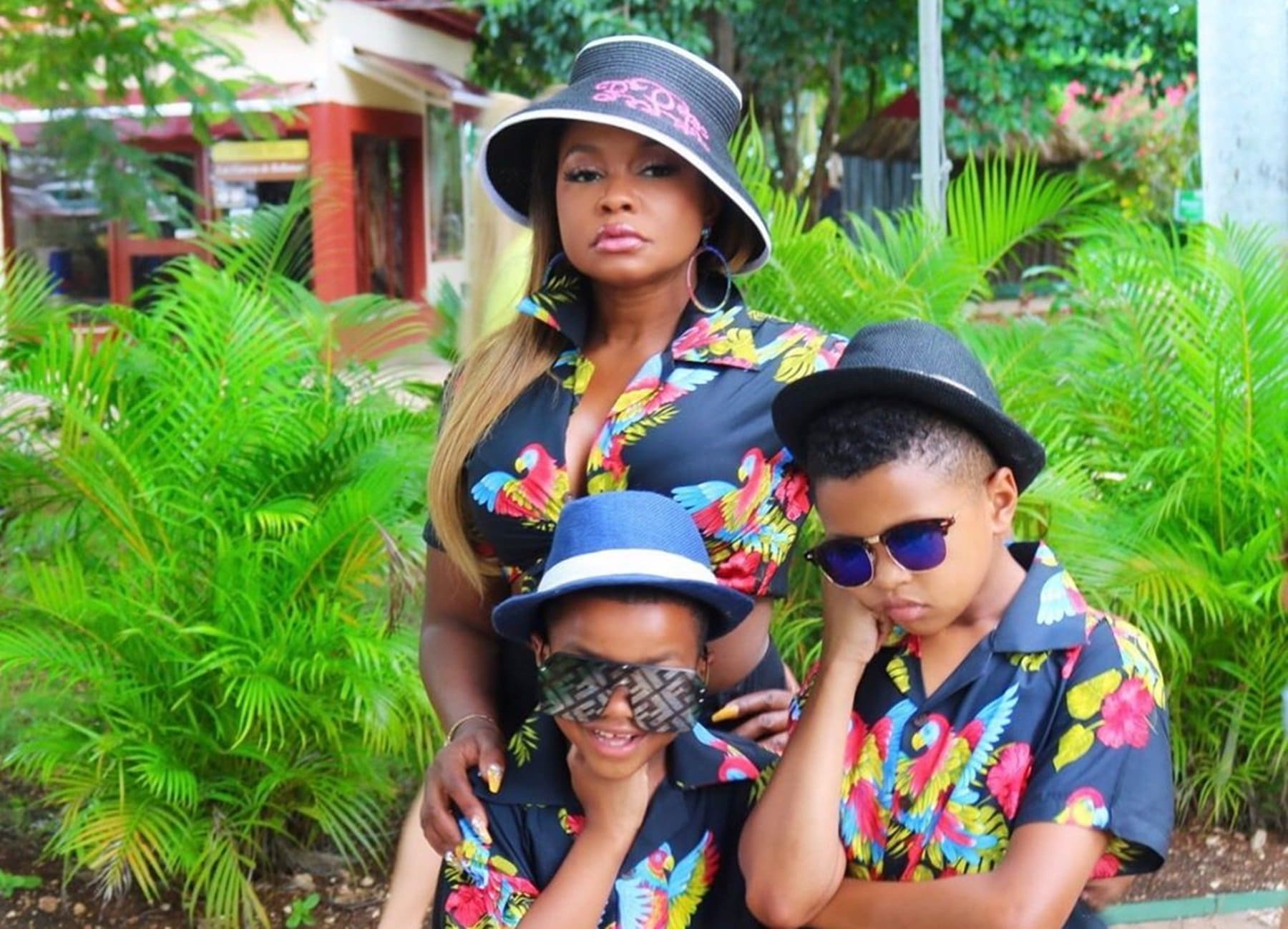 Phaedra Parks Poses With Her Boys And Shares Uplifting Words For Fans