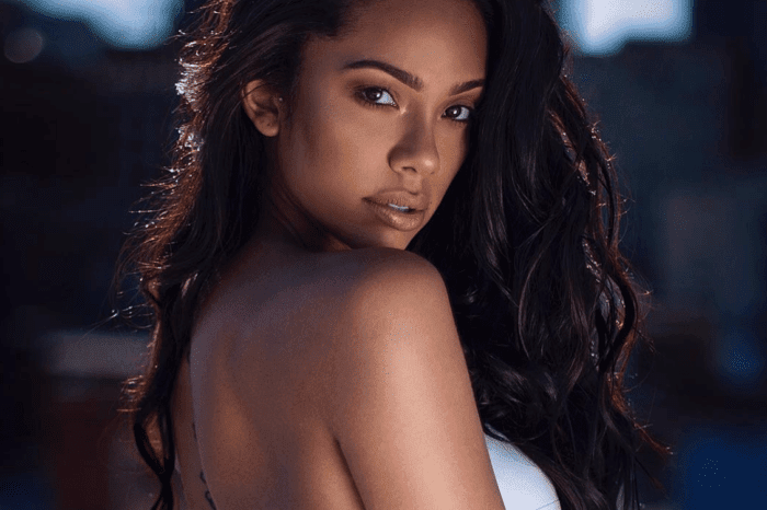 Erica Mena Shows Off Her Mask, But All Fans See Is Her Jaw-Dropping Cleavage - Some Haters Accuse Her Of Disrespecting Safaree