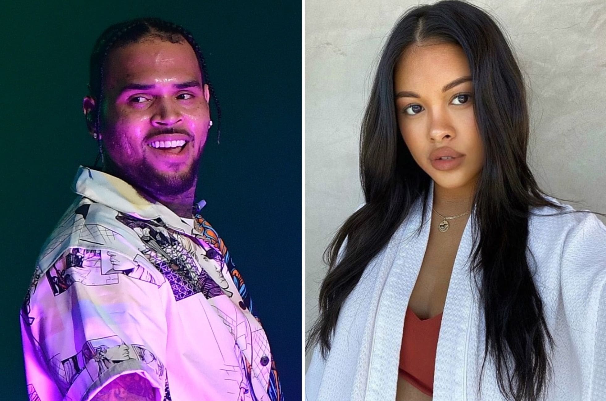 Chris Brown Shows Love For His Baby Mama, Ammika Harris Following The Recent Karrueche Episode