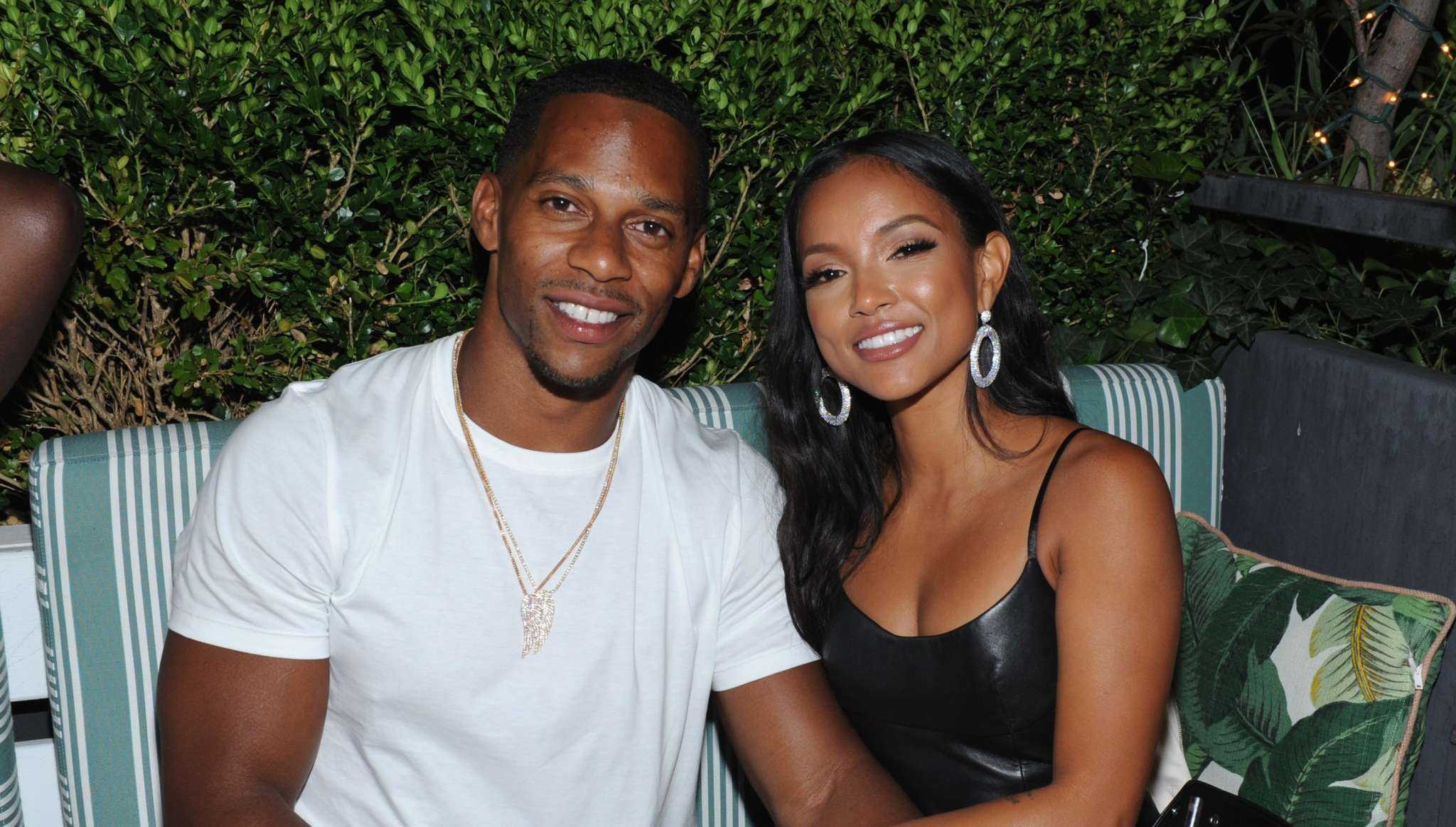 Victor Cruz Gives Karrueche A Birthday Shoutout - People Bring Up Chris Brown Who Praised Ammika Harris For Her Own Anniversary