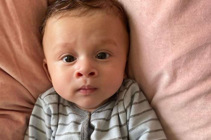 Ammika Harris And Chris Brown's Baby Boy Aeko's Latest Pics While He's Taking A Bath Will Make Your Day