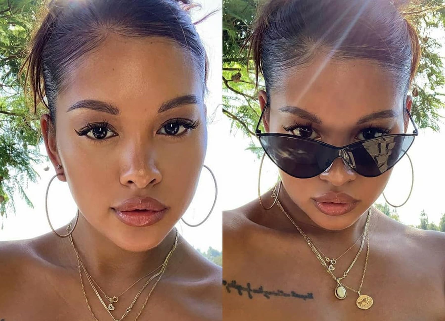 Chris Brown's Baby Mama, Ammika Harris' Latest Photos Featuring baby Aeko Have Fans Saying He'll Be A Heartbreaker When He Grows Up!