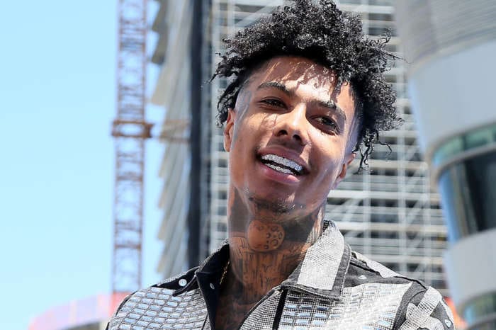 Rapper Blueface Shows Off The Damage Done By His Baby Momma Freakout