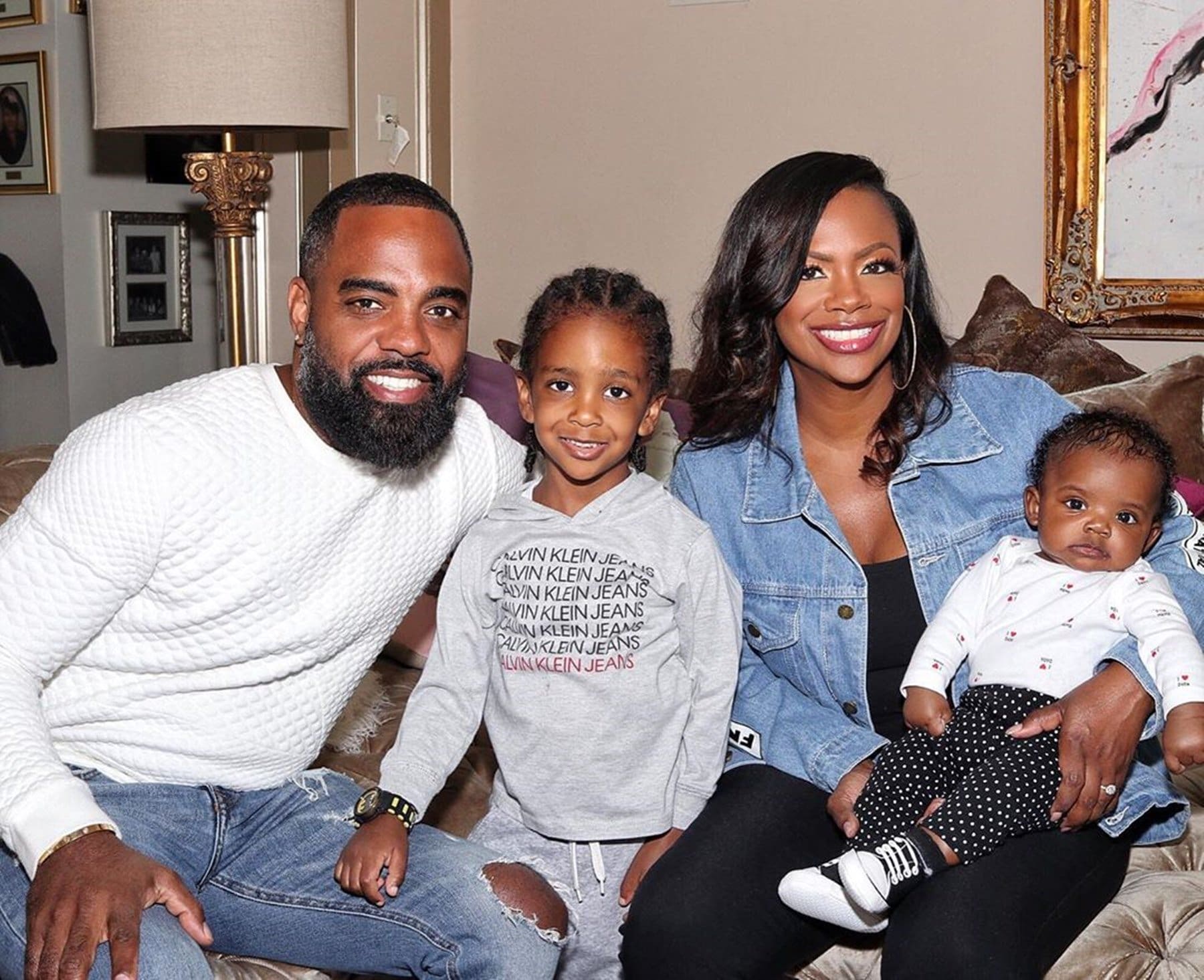 Kandi Burruss' Latest Family Photo Makes Fans Happy - See Baby Blaze Twinning With Her Mom
