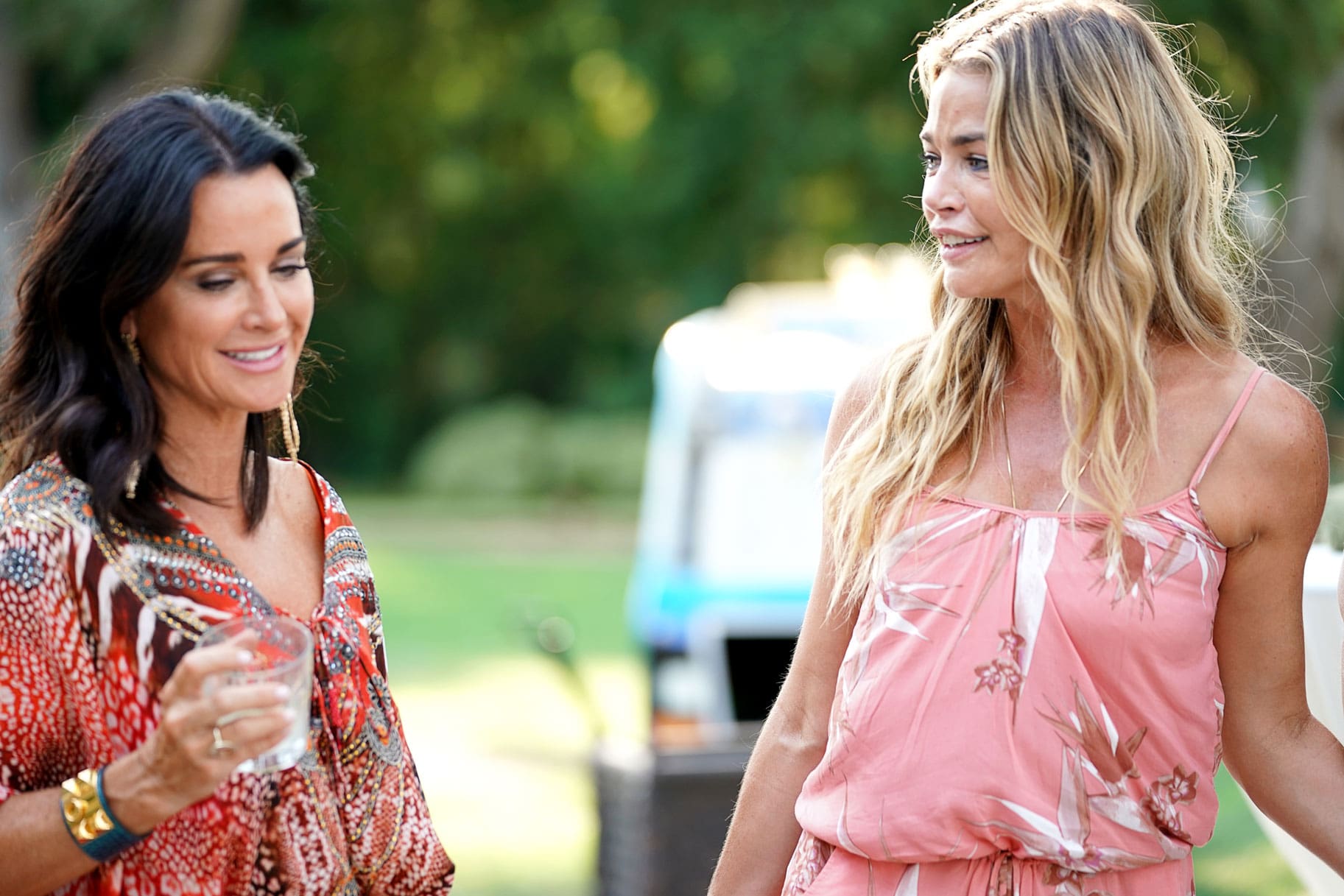 Kyle Richards Gets Dragged After Calling Denise Richards A Ragamuffin