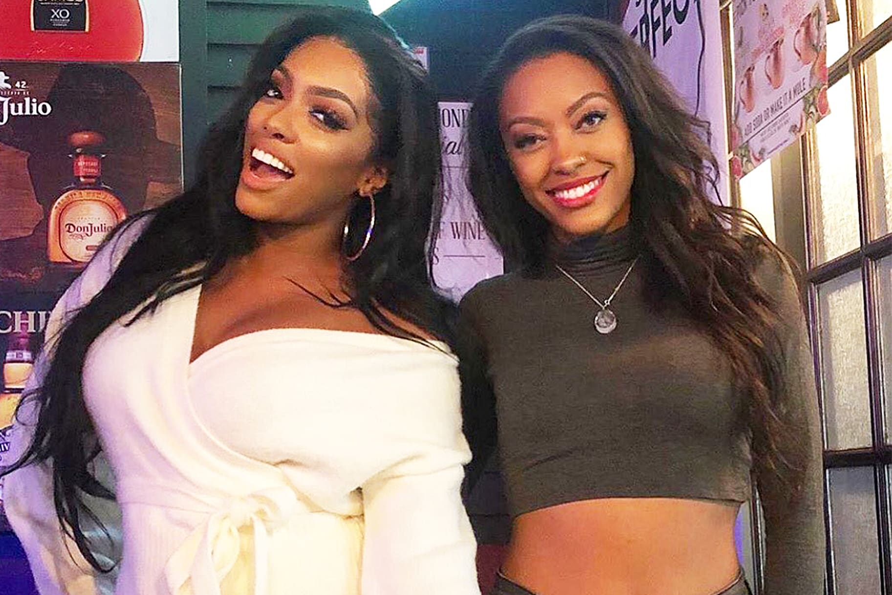 Porsha Williams Is Twinning With Her Sister, Lauren Williams In These Photos
