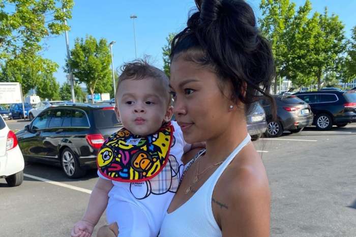 Ammika Harris Talks About Her Weight And Flaunts Her Flawless Porcelain Skin While Holding Chris Brown's Son, Aeko