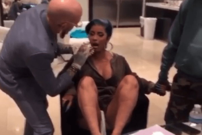 Cardi B Shows Off Three Painful Chest And Lip Piercings After Spending A Week Getting Tattooed