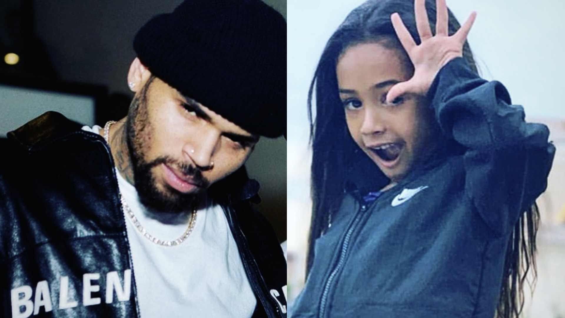 Chris Brown's Video In Which He's Playing Basketball With His Daughter, Royalty Brown Makes Fans Happy