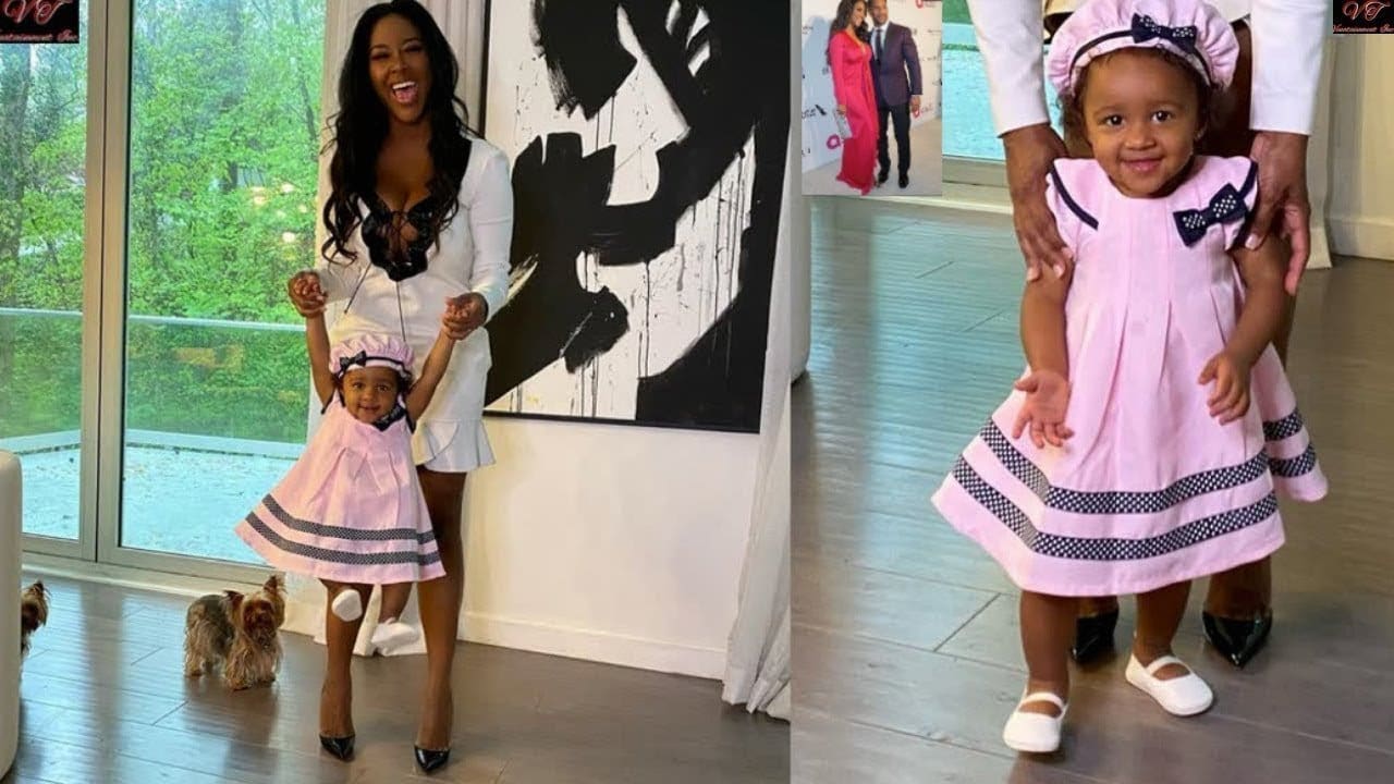 Kenya Moore's Miracle Baby Poses With A Pony And Fans Are In Awe!