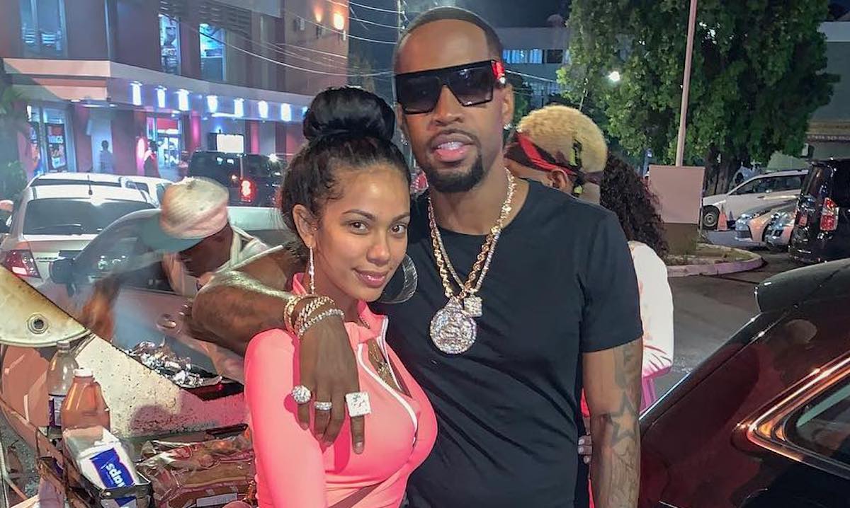 Erica Mena Breaks The Internet With These Pics In Black Lingerie - Check Her Out Riding Safaree On A Bike!