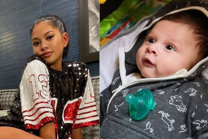 Chris Brown's Baby Mama, Ammika Harris Takes An Other-Worldly Photo Of Their Baby Boy, Aeko - See It Here