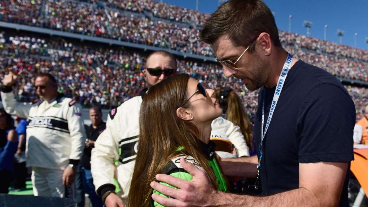 Danica Patrick And Aaron Rodgers