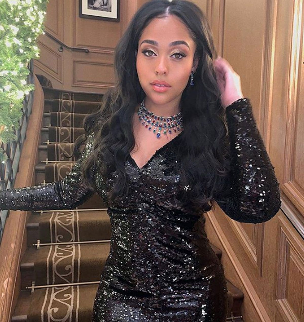 Jordyn Woods Shows It All On Her Terrace - Check Out Her Voluptuous Curves In These Photos