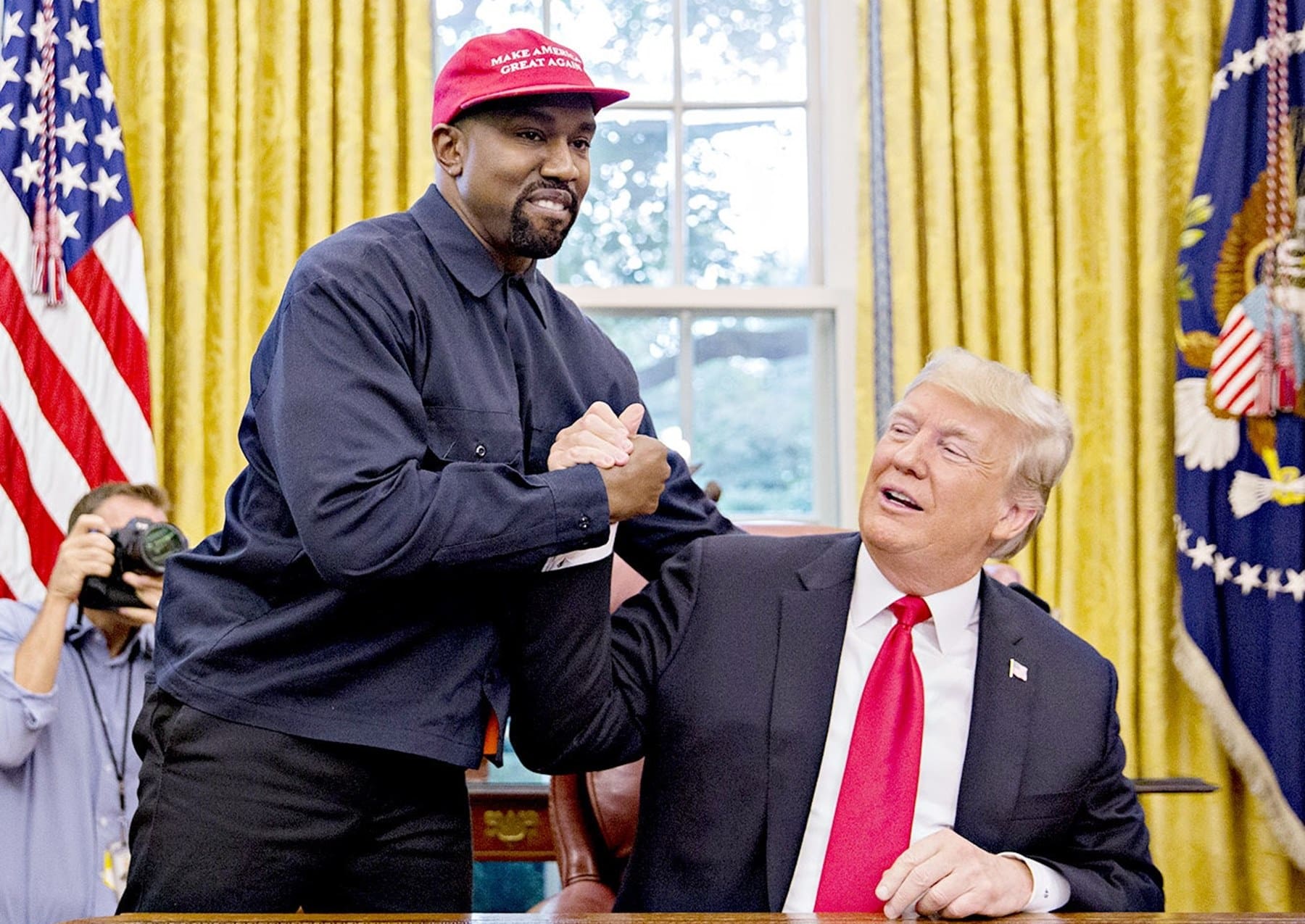 Kanye West President Donald Trump White House