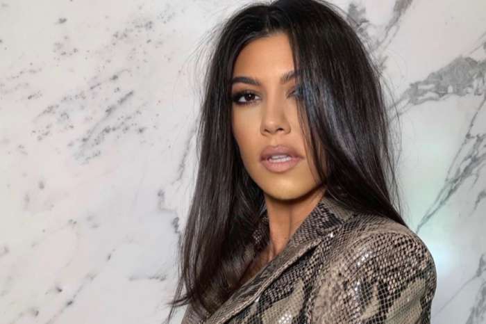 Kourtney Kardashian Stuns In Khaite Blouse