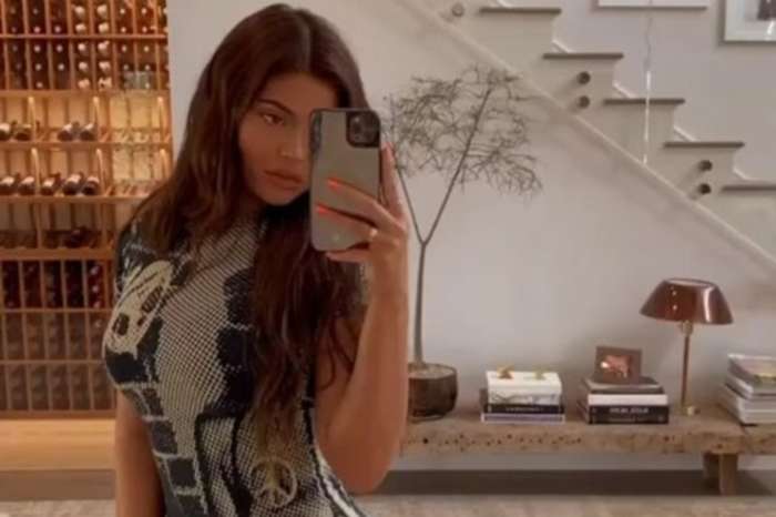 Kylie Jenner Wears Vintage Jean Paul Gaultier Fight Racism Dress