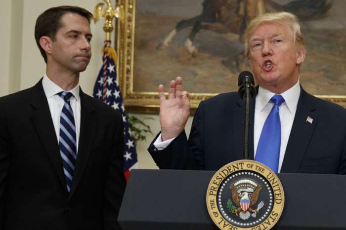 Tom Cotton, 'The New Donald Trump,' Says "Slavery Was The Necessary Evil" And Now Screams Fake News After Getting Bashed