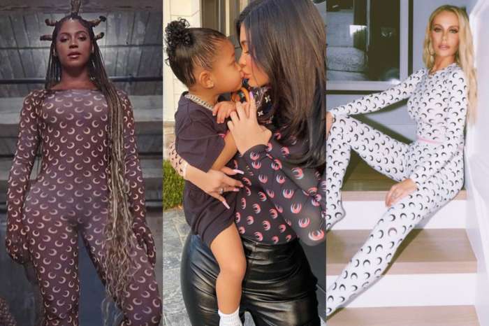 Beyonce, Kylie Jenner, Dorit Kemsley And More Are Making The Marine Serre Crescent Moon Print One Of The Most Popular Outfits