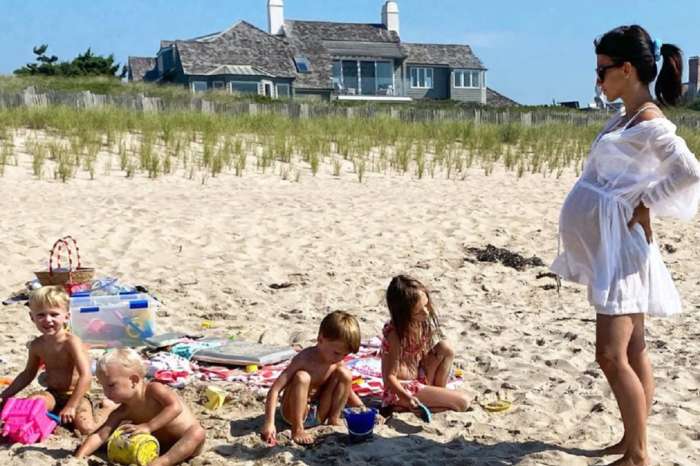 Hilaria Baldwin Shows Off Baby Bump In New Beach Photos With Alec Baldwin And Their Kids