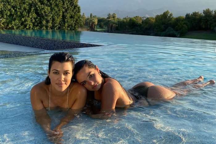 Kourtney Kardashian And Addison Rae Wear Matching Swimsuits, Fans Say “This Is Weird”