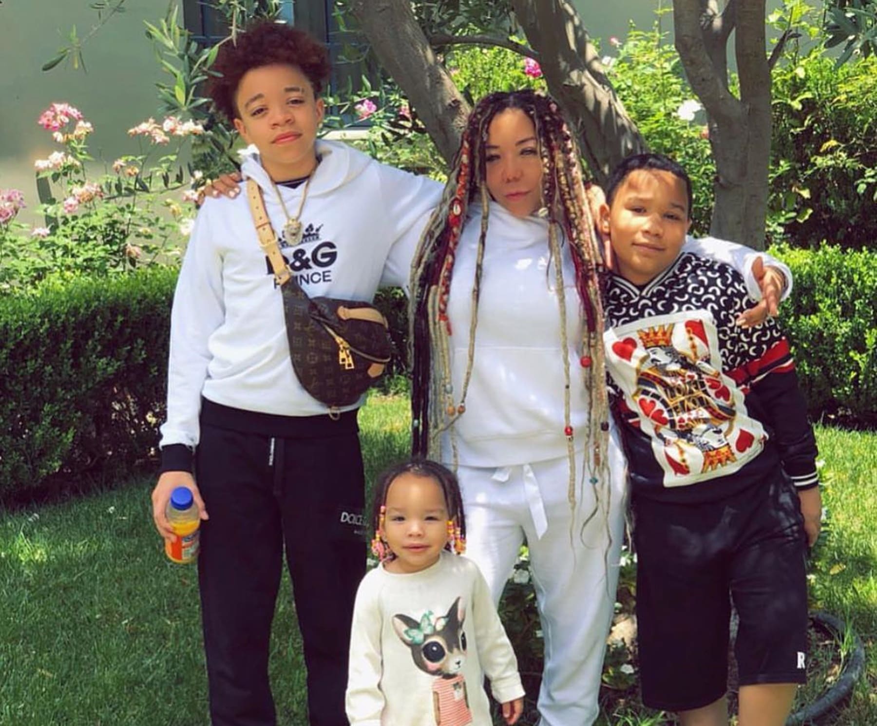 Tiny Harris Has The Time Of Her Life At Lake Tahoe With Her Family - Check Out The Photos