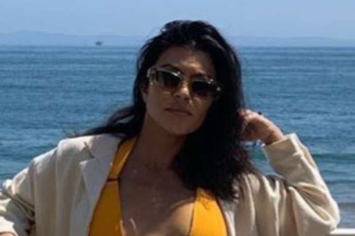 Kourtney Kardashian Is Gorgeous In Montce Two Piece Bathing Suit While On A Beach Trip With Scott Disick