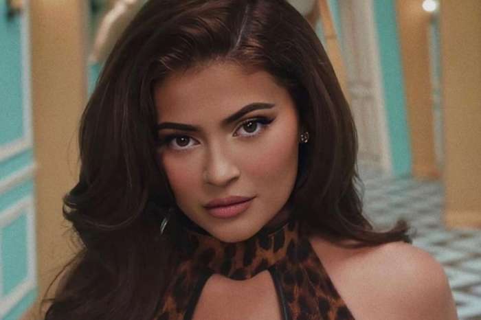 Kylie Jenner Wears Custom Leopard-Print Bodysuit And Cape By Rey Ortiz In Cardi B 'WAP' Video