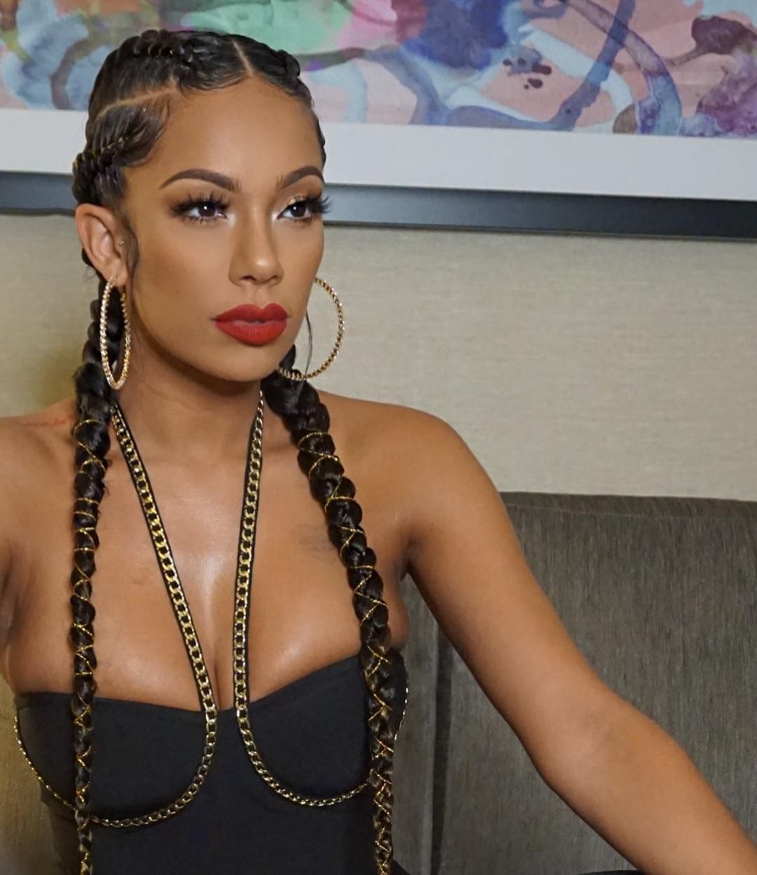 Erica Mena Flaunts A New Look And She's Gorgeous