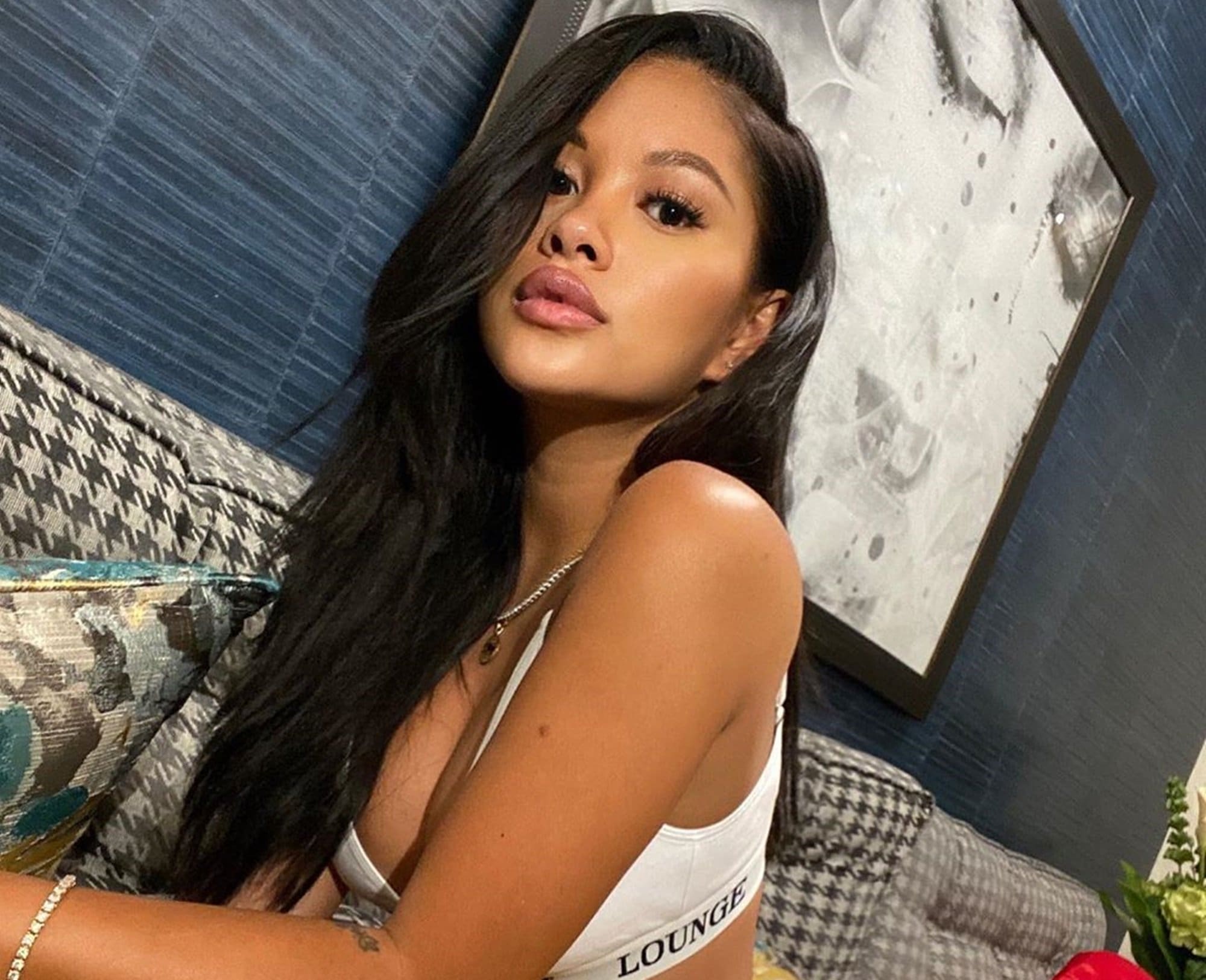Chris Brown's Baby Mama, Ammika Harris' Clip & Photos Have Fans' Jaws Dropping Once Again: 'I See Those Muscles Poppin’'