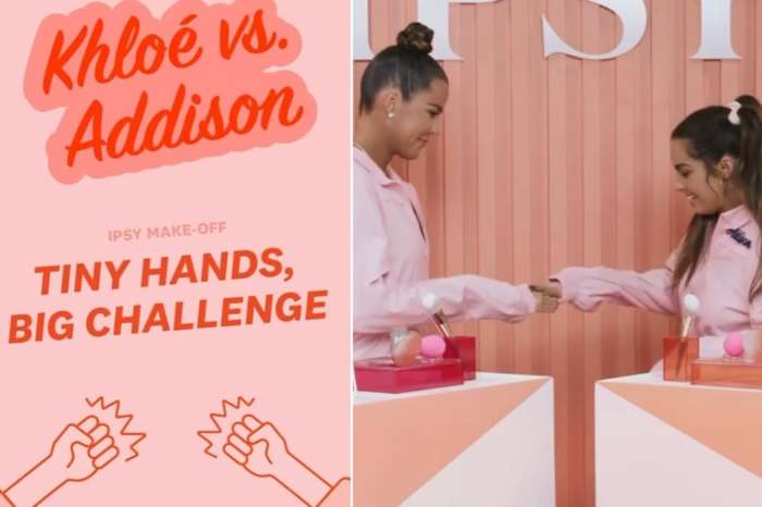 Khloe Kardashian & Addison Rae Have A Blast While Completing Hilarious Makeup Challenge - Watch Their Video Here