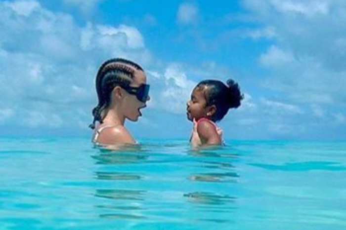 Khloe Kardashian And Daughter True Thompson Wear Stylish Bathing Suits During Their Luxury Vacation