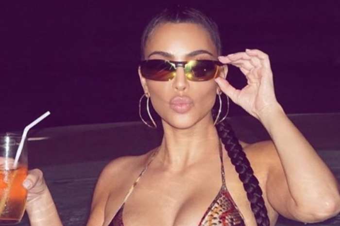 Kim Kardashian Flaunts Her Insane Curves In Skimpy Two Piece Bathing Suit
