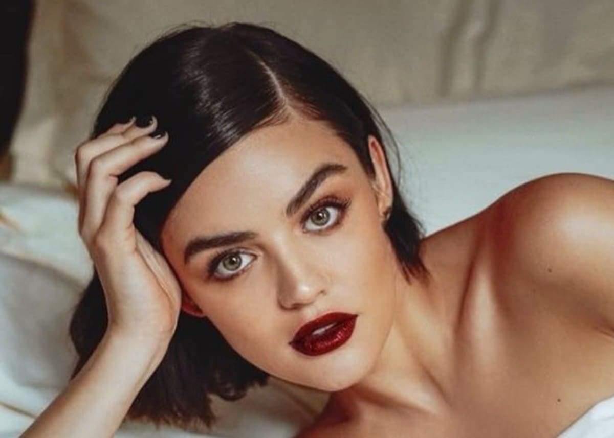 Lucy Hale Shows Off Her Insane Curves In Two Piece Bathing Suit ...