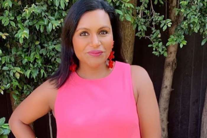 Mindy Kaling Puts On A Gorgeous Display With Pink And Red Florals