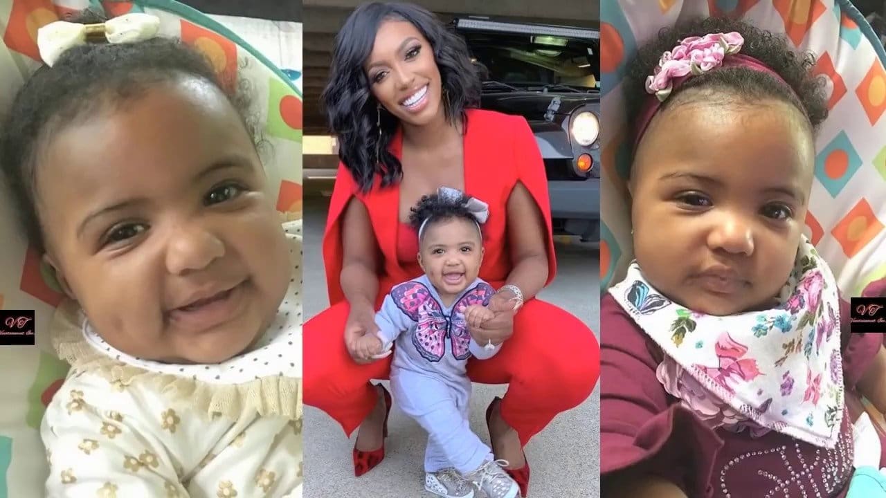 Porsha Williams Daughter Pj Kisses Her Mom On Her Own Check Out The
