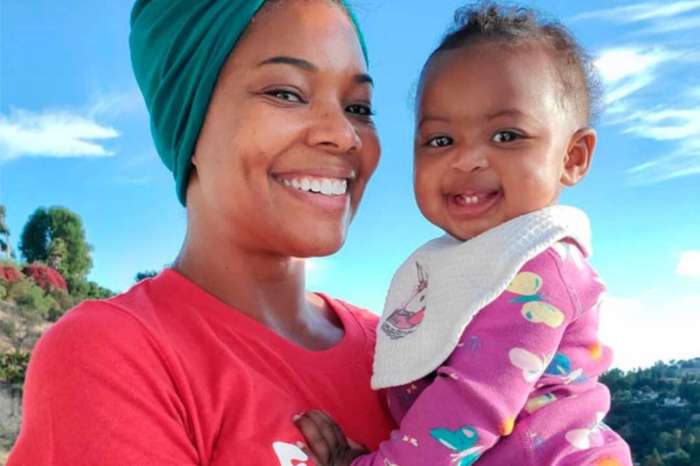 Gabrielle Union Is Twining And Giggling With Kaavia James