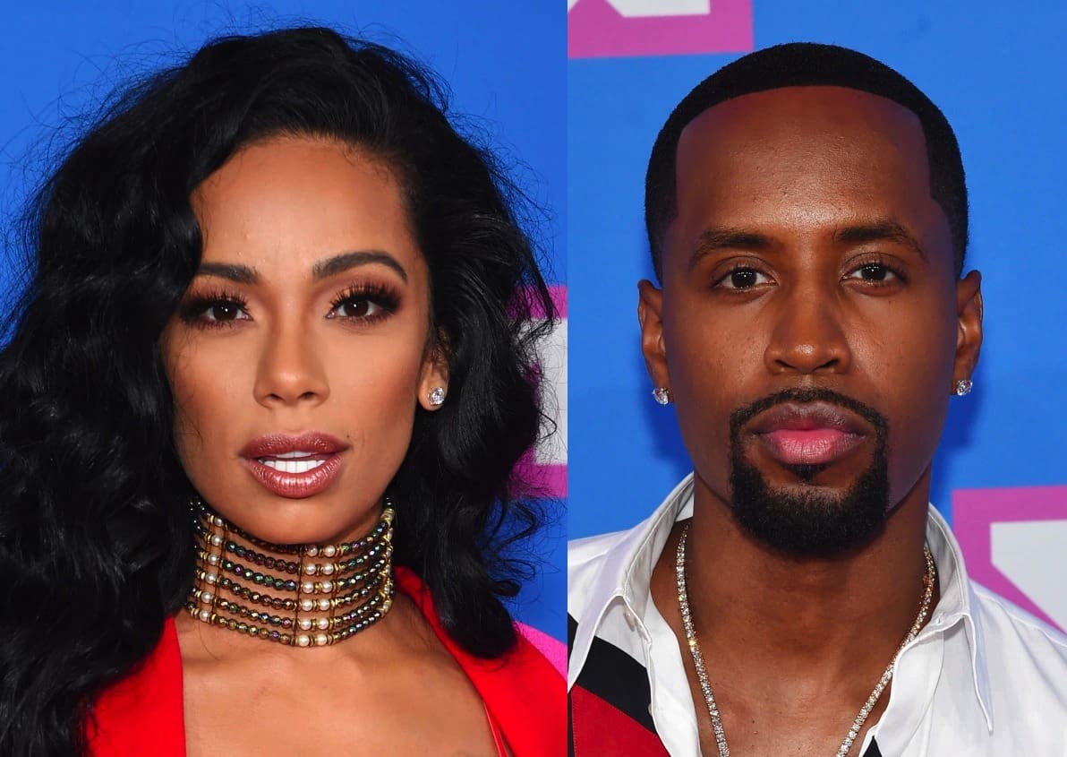 Safaree Celebrates His First Anniversary With Erica Mena - See His 'Dry' Message