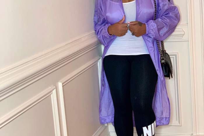 Toya Johnson Looks Gorgeous In This See-Through Black Lingerie