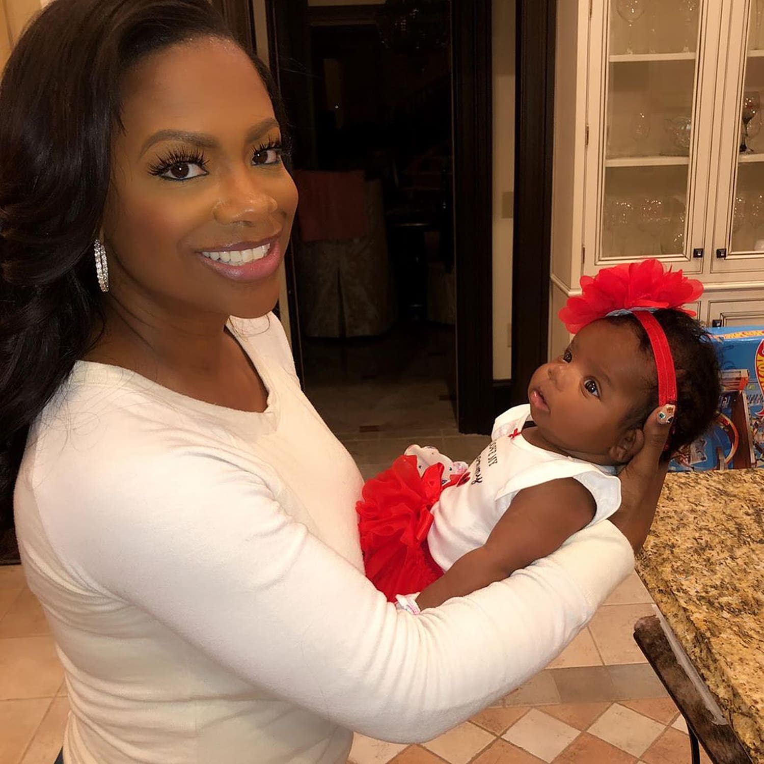 Kandi Burruss' Daughter, Blaze Tucker Is 11 Months Already! See The Cute Photo With Her Mom!