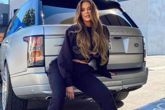 Khloe Kardashian Shows Off Long Blonde Tresses While Wearing Boyfriend Sweatpants