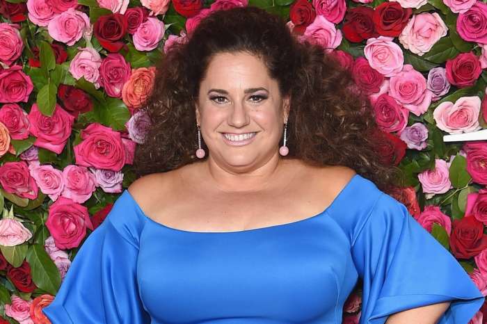 Marissa Jaret Winokur Rocks Patriotic Outfit And Shows Off Her Impressive Weight Loss In Swimsuit Top While Voting!