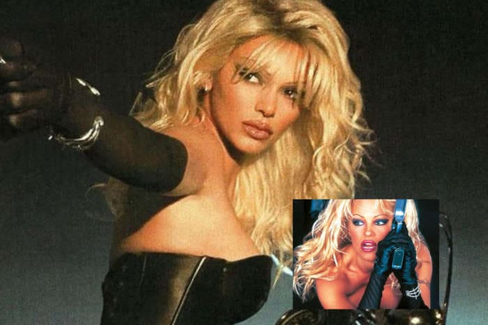 Kendall Jenner Is Blonde Bombshell Pamela Anderson And Wears A Leather Thong Bustier To Recreate Barb Wire