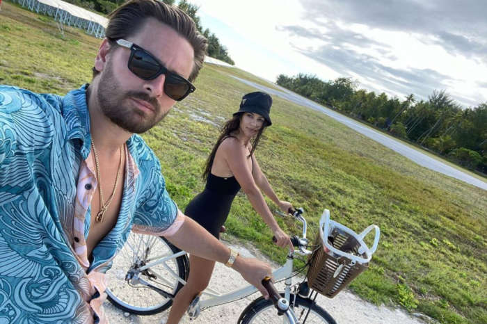Scott Disick And Kourtney Kardashian Go Bike Riding In Sweet Selfies