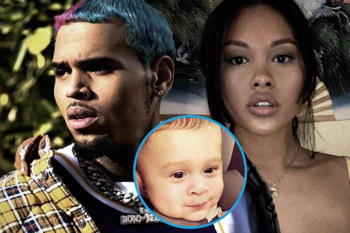 Chris Brown Shares A Photo With Ammika Harris And Their Baby Boy Aeko - See It Here!