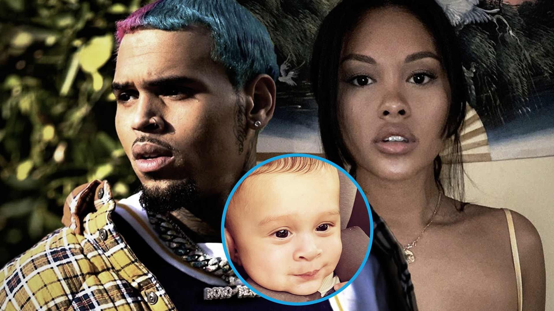 Chris Brown Shares A Photo With Ammika Harris And Their Baby Boy Aeko - See It Here!