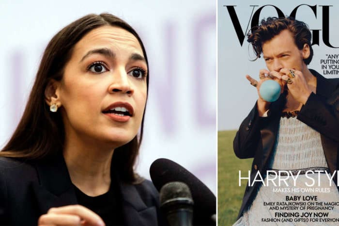 Alexandria Ocasio-Cortez Says Harry Styles Looks 'Bomb' After Dress Backlash - Compares Him To James Dean!